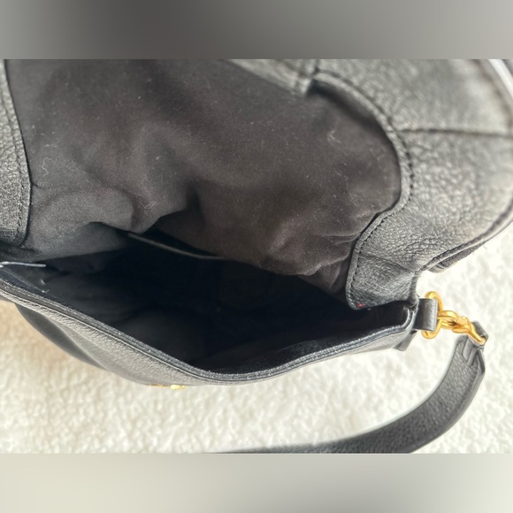 Marc Jacobs Black Leather Classic Q Mini Natasha Crossbody Bag - Picture 6 of 8